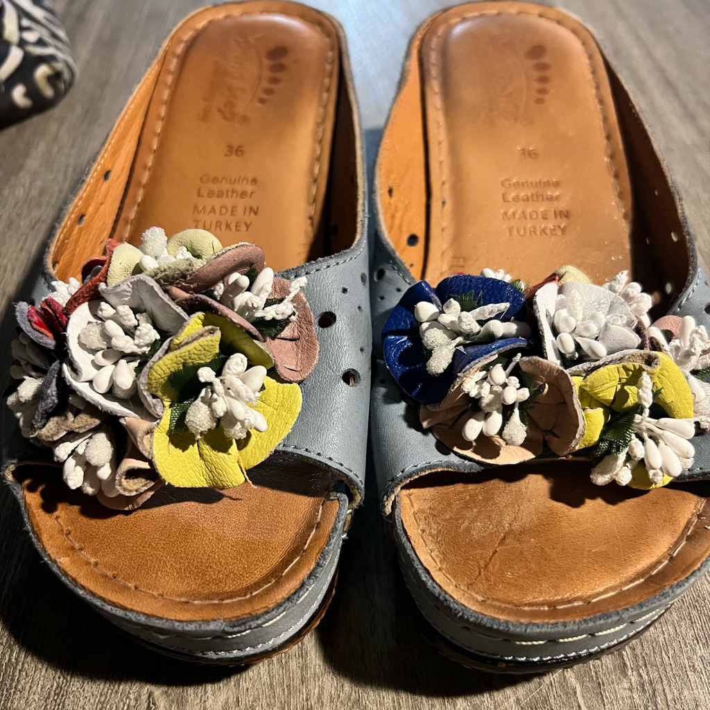 Womens Spring Step Fewer Child Slide Ble Leather Womens Spring Step Fewer Child Slide Ble Leather